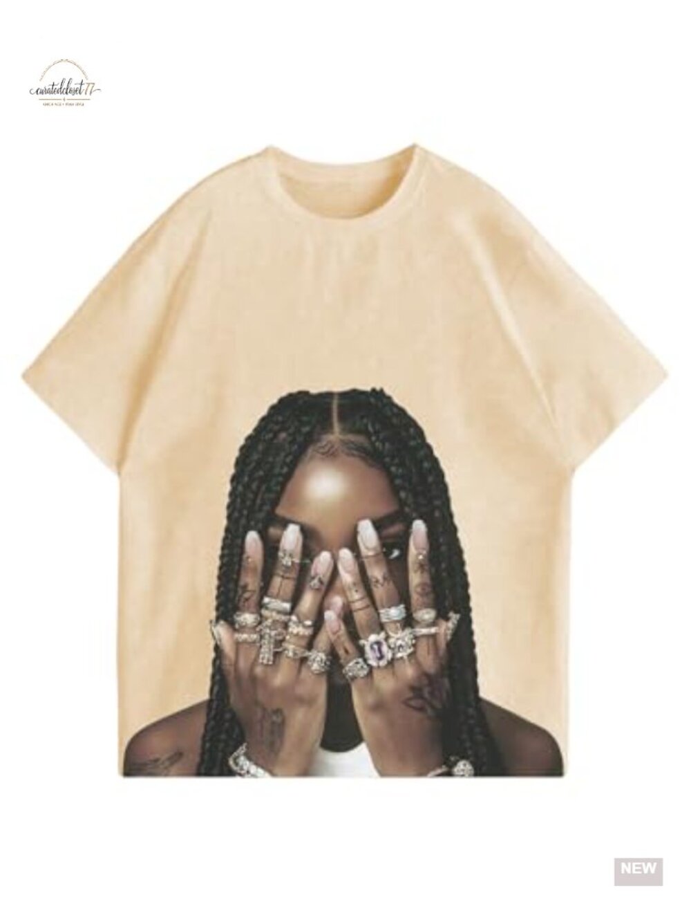 Women's Oversized Graphic Tee Y2K Vintage Hip Hop T-Shirt Loose Fit